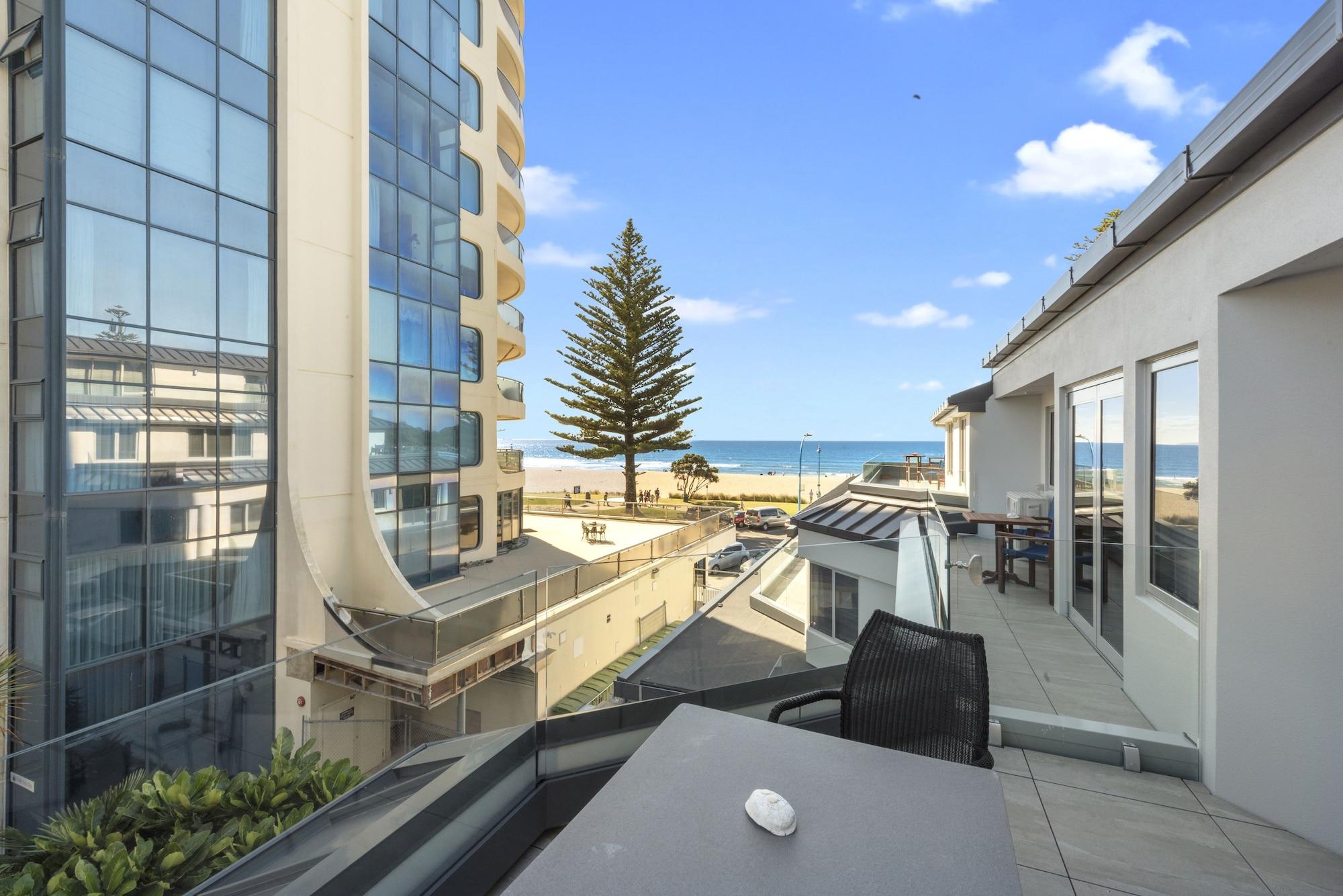 Pavilion Beachfront Apartments Mount Maunganui Kültér fotó