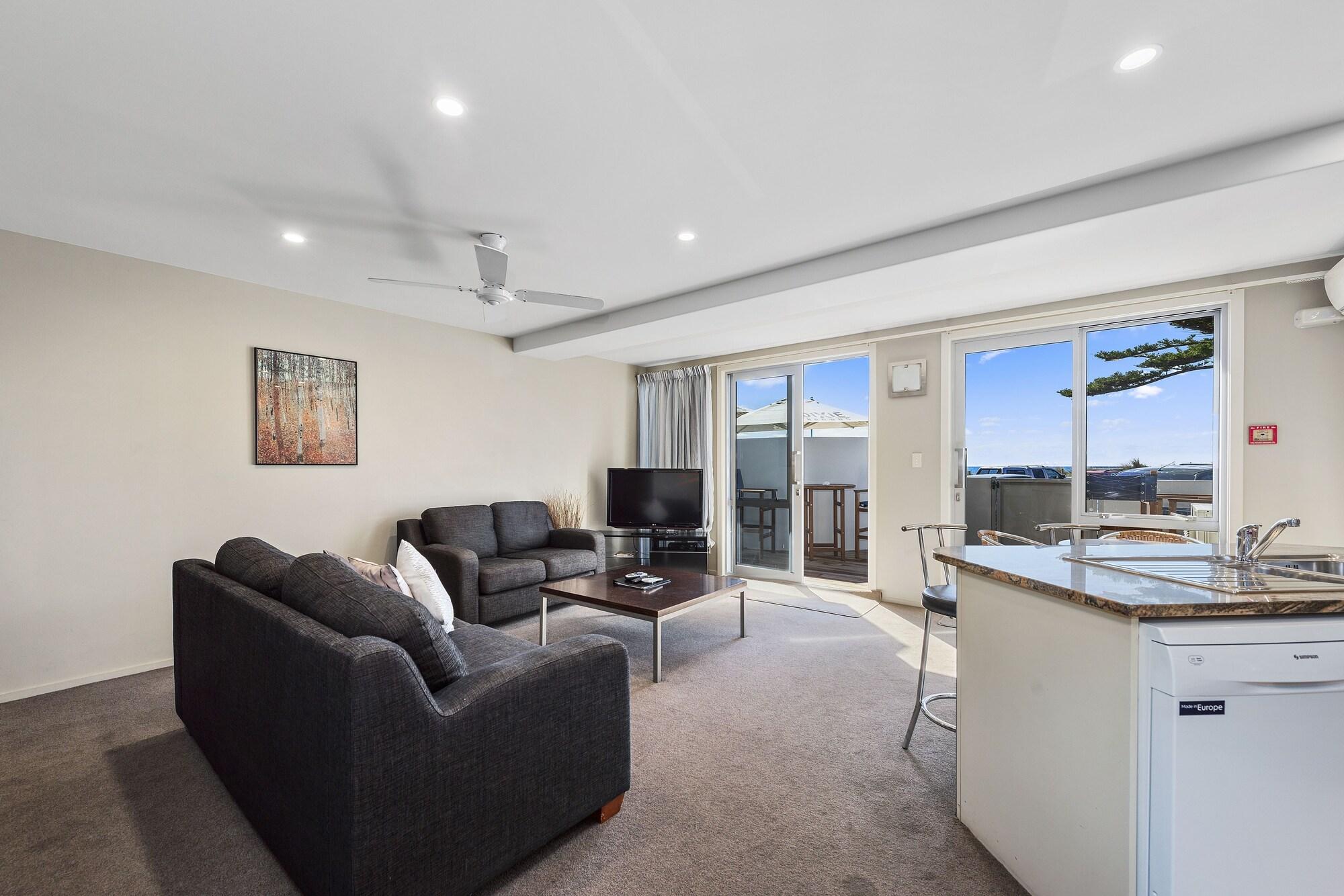Pavilion Beachfront Apartments Mount Maunganui Kültér fotó