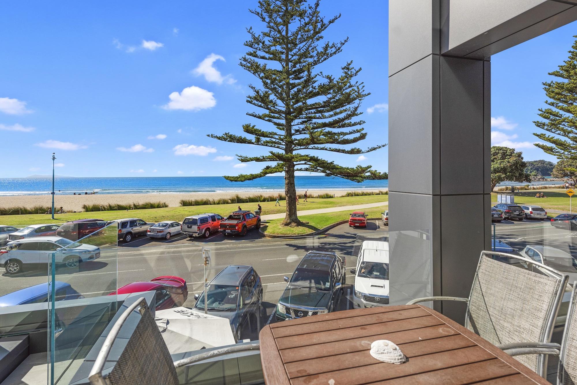 Pavilion Beachfront Apartments Mount Maunganui Kültér fotó