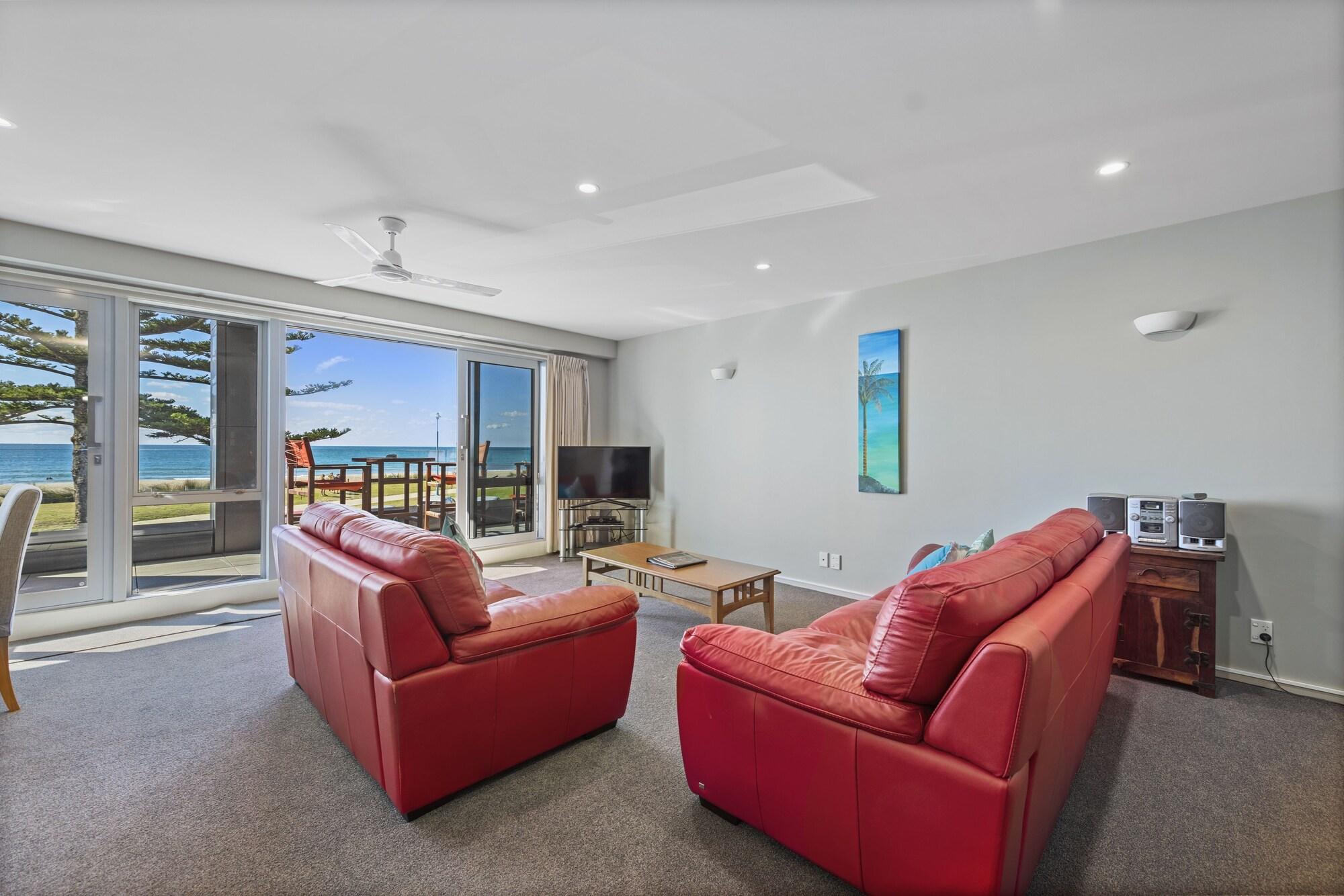 Pavilion Beachfront Apartments Mount Maunganui Kültér fotó