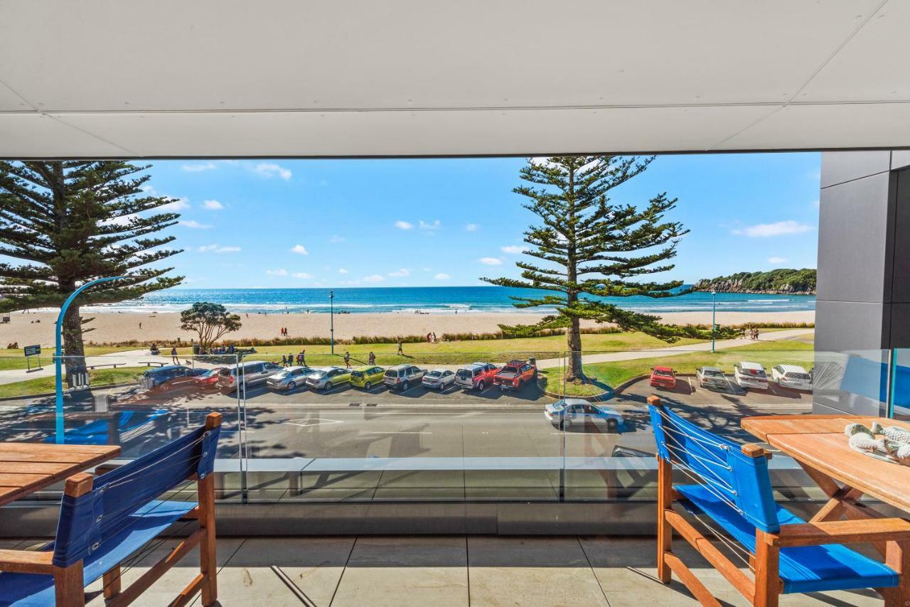 Pavilion Beachfront Apartments Mount Maunganui Kültér fotó