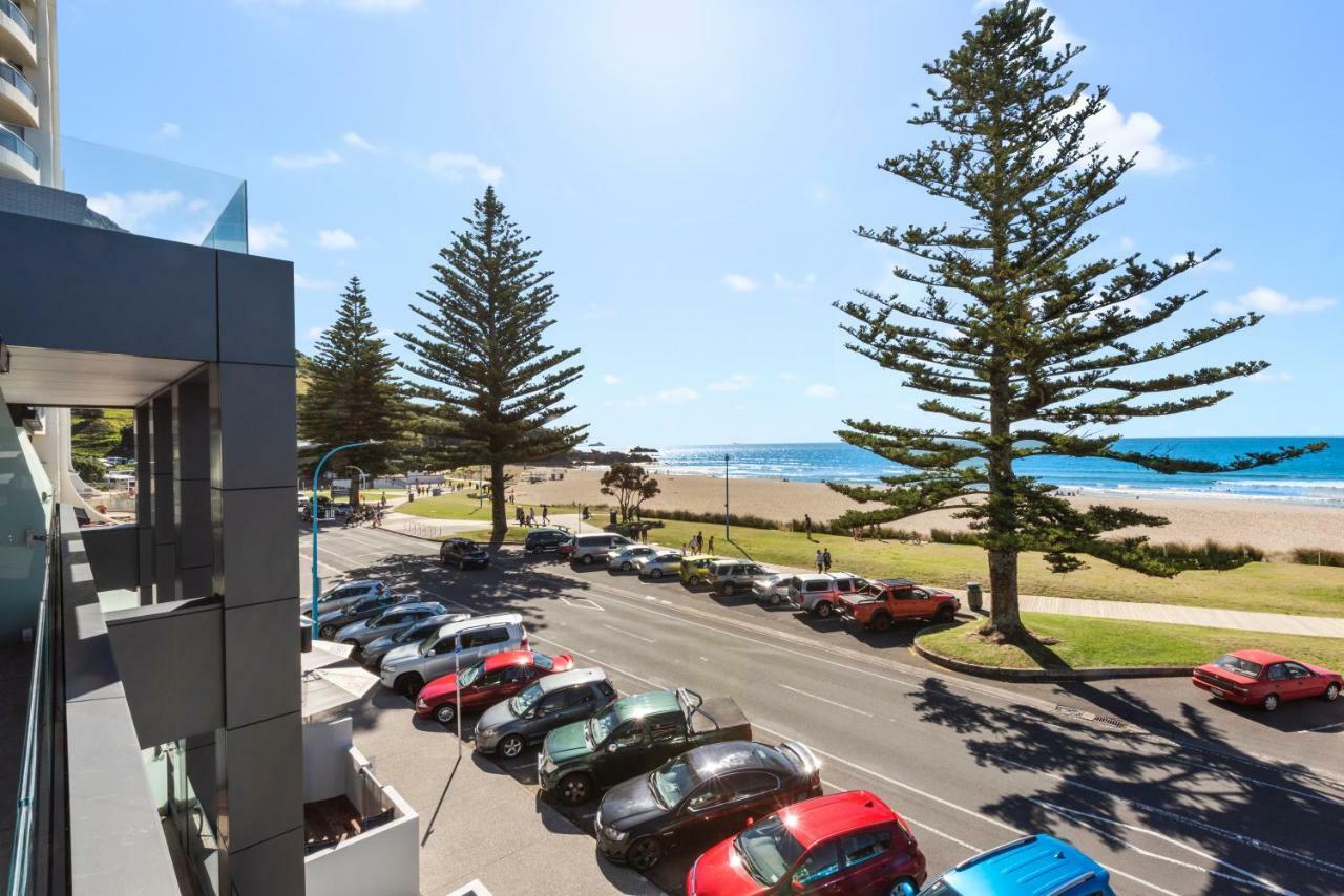 Pavilion Beachfront Apartments Mount Maunganui Kültér fotó