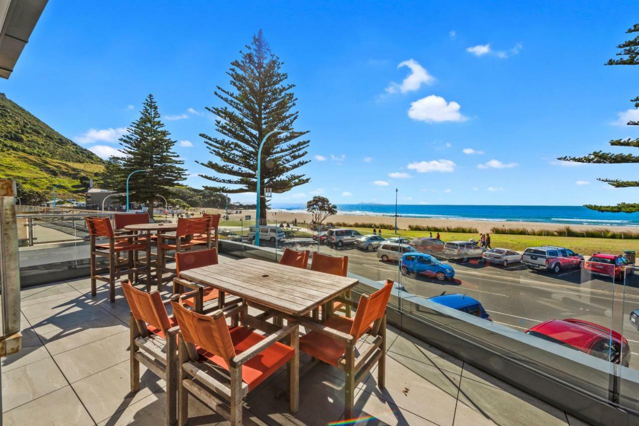 Pavilion Beachfront Apartments Mount Maunganui Kültér fotó