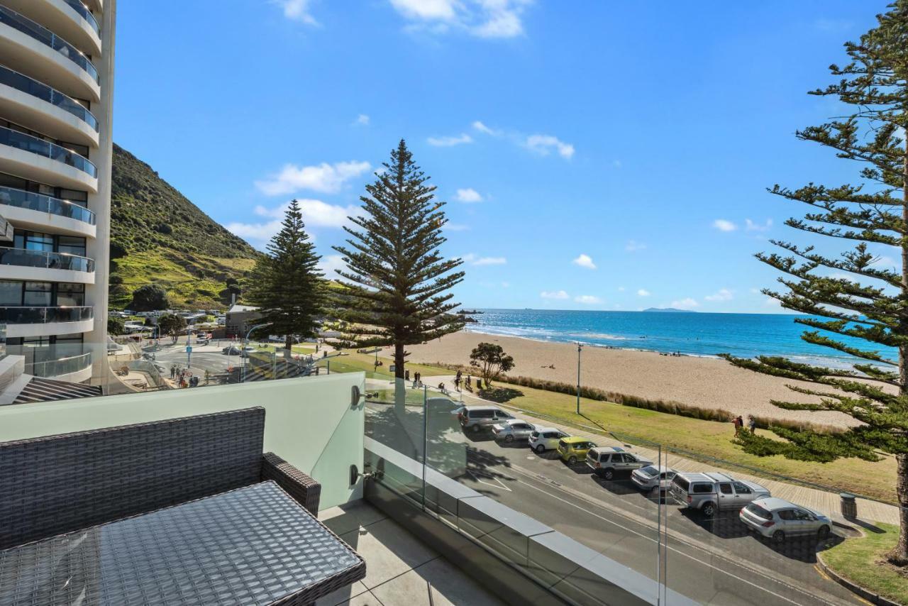Pavilion Beachfront Apartments Mount Maunganui Kültér fotó